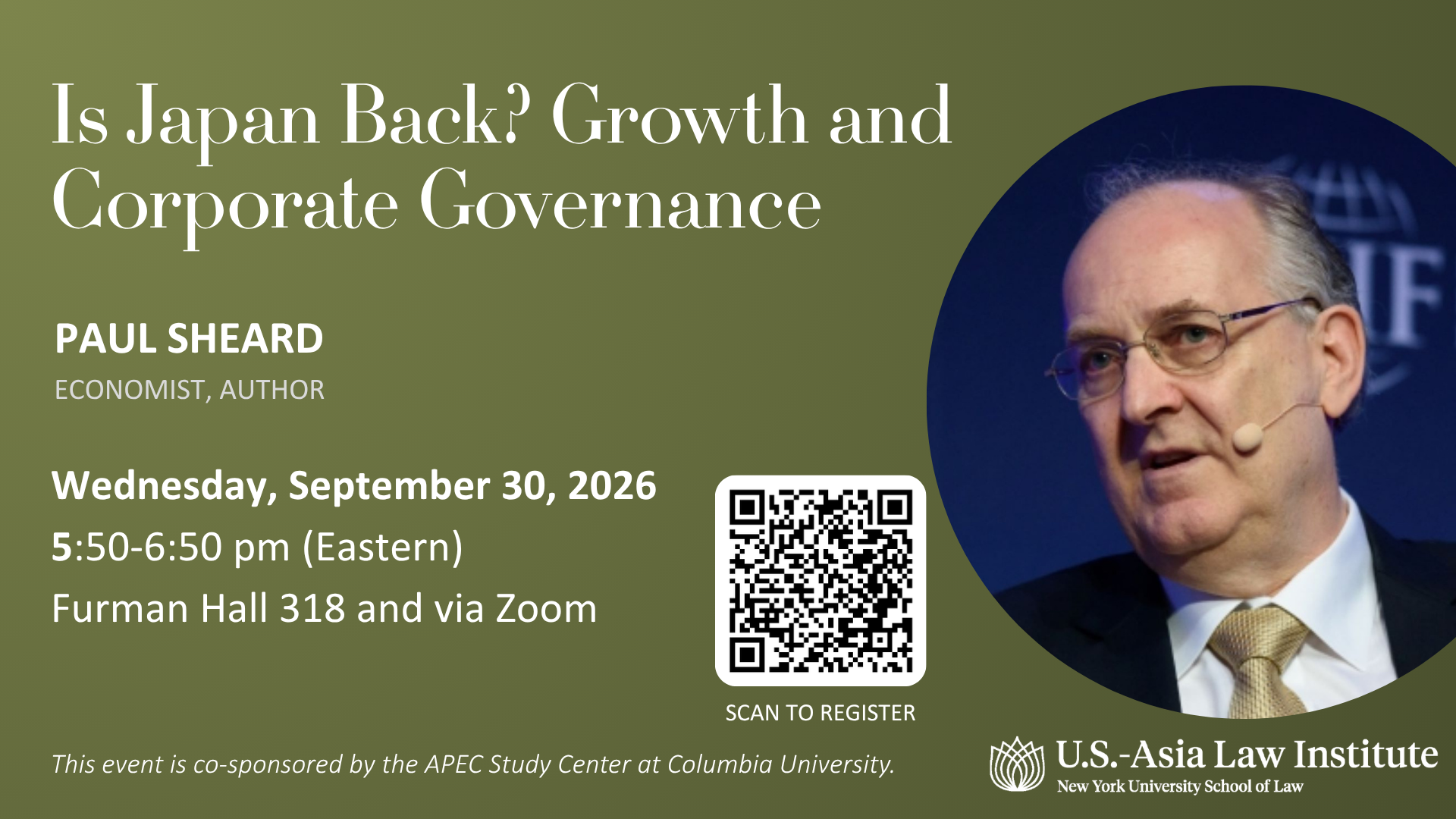 Is Japan Back? Growth and Corporate Governance — U.S.-Asia Law